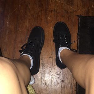 black vans